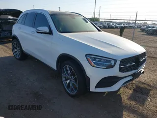 2020 Mercedes-Benz GLC 300 with VIN W1N0G8DB9LF801008, listed as a IAAI auction lot 41916983 with Not provided miles and . Bid and sale history available at DreamBid. Image 1.