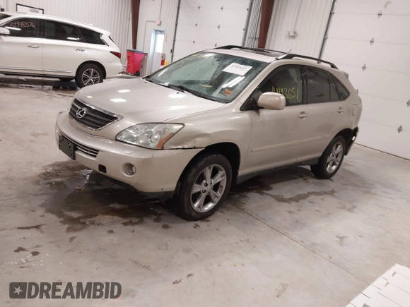2007 Lexus RX 400h with VIN JTJGW31U272004112, listed as a IAAI auction lot 41193651 with 179,731 mi miles and . Bid and sale history available at DreamBid. Image 17.