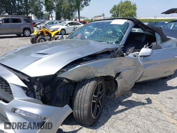 2021 Ford Mustang EcoBoost z VIN 1FATP8UH2M5120162, wystawiony jako IAAI lot #42561125 z przebiegiem 55 360 mil mil oraz . Historia ofert i sprzedaży dostępna na DreamBid. Obrazek 6.