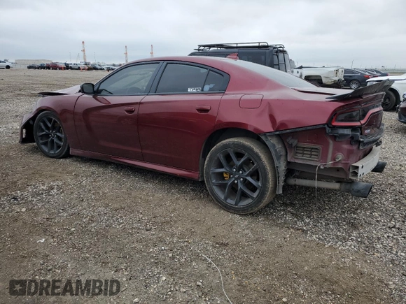 2020 Dodge Charger GT with VIN 2C3CDXHG6LH136505, listed as a Copart auction lot 45541895 with 117,319 mi miles and Salvage Title. Bid and sale history available at carsss.com. Image 2.