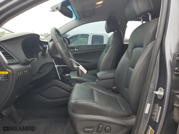 2017 Hyundai Tucson Value with VIN KM8J33A22HU367754, listed as a Copart auction lot 42009495 with 55,477 mi miles and Salvage Title. Bid and sale history available at carsss.com. Image 7.