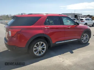 2023 Ford Explorer Limited with VIN 1FMSK8FH7PGB25914, listed as a Copart auction lot 54555315 with 34,275 mi miles and Clean Title. Bid and sale history available at carsss.com. Image 3.