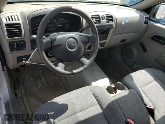 2007 GMC Canyon SL with VIN 1GTCS149078156279, listed as a Copart auction lot 53717255 with 108,885 mi miles and Salvage Title. Bid and sale history available at carsss.com. Image 8.