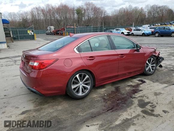 2018 Subaru Legacy Limited with VIN 4S3BNAN6XJ3024187, listed as a Copart auction lot 51685935 with 65,897 mi miles and Salvage Title. Bid and sale history available at carsss.com. Image 3.