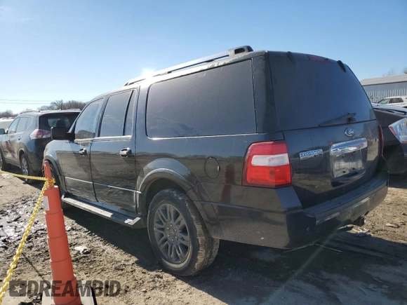 2011 Ford Expedition Max Limited with VIN 1FMJK2A50BEF18468, listed as a Copart auction lot 43117415 with 153,805 mi miles and Clean title. Bid and sale history available at DreamBid. Image 2.