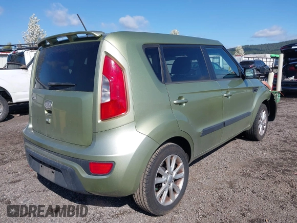 2012 Kia Soul + with VIN KNDJT2A66C7416740, listed as a IAAI auction lot 42085271 with 74,512 mi miles. Bid and sale history available at carsss.com. Image 4.