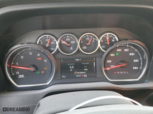 2022 Chevrolet Silverado 3500HD LT with VIN 1GC4YTEY7NF291675, listed as a Copart auction lot 78471754 with 70,692 mi miles and Salvage Title. Bid and sale history available at carsss.com. Image 9.