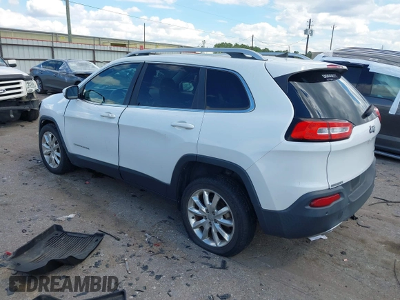 2016 Jeep Cherokee Limited z VIN 1C4PJLDB5GW363071, wystawiony jako IAAI lot #42229705 z przebiegiem 78 397 mil mil oraz . Historia ofert i sprzedaży dostępna na DreamBid. Obrazek 3.