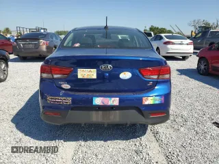 2018 Kia Rio LX with VIN 3KPA24AB7JE127486, listed as a Copart auction lot 50742805 with 55,569 mi miles and Salvage Title. Bid and sale history available at carsss.com. Image 6.