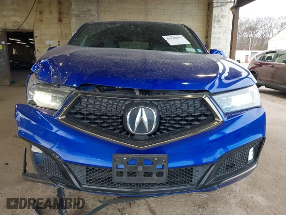 2019 Acura MDX Technology with VIN 5J8YD4H01KL010882, listed as a IAAI auction lot 41240273 with 46,744 mi miles and . Bid and sale history available at DreamBid. Image 6.