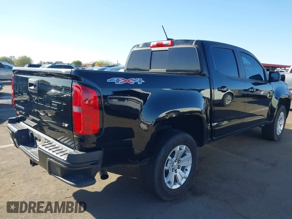 2022 Chevrolet Colorado 4WD LT with VIN 1GCGTCEN9N1237468, listed as a IAAI auction lot 41819949 with 42,145 mi miles and . Bid and sale history available at DreamBid. Image 4.