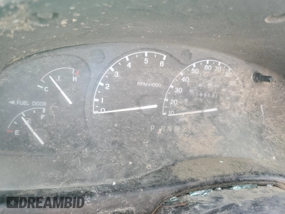 2001 Ford Explorer XLS with VIN 1FMZU72E41ZA70266, listed as a Copart auction lot 43534985 with Not provided miles and Non repairable. Bid and sale history available at DreamBid. Image 9.