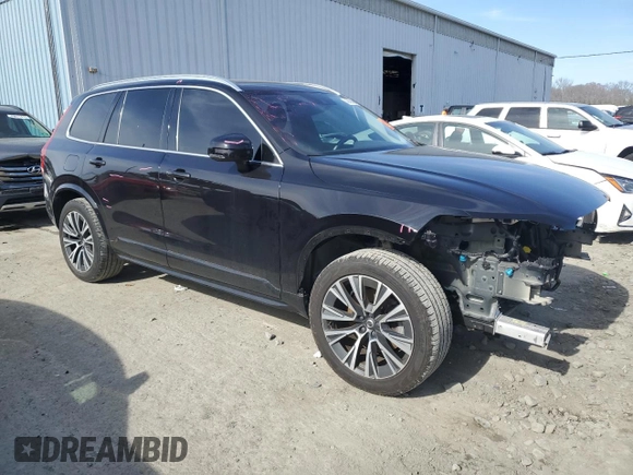 2020 Volvo XC90 Momentum with VIN YV4102PKXL1621040, listed as a Copart auction lot 49476455 with 38,236 mi miles and Salvage Title. Bid and sale history available at carsss.com. Image 4.
