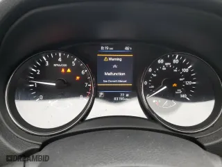 2019 Nissan Rogue SL with VIN 5N1AT2MTXKC757173, listed as a Copart auction lot 51873085 with 83,190 mi miles and Salvage Title. Bid and sale history available at carsss.com. Image 9.