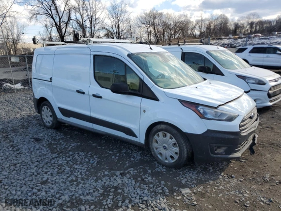 2022 Ford Transit Connect Van XL with VIN NM0LS7S22N1519807, listed as a Copart auction lot 88324895 with 0 mi miles and Salvage Title. Bid and sale history available at carsss.com. Image 4.