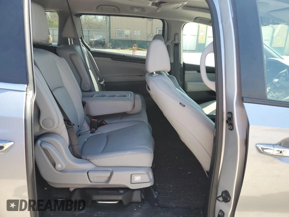 2023 Honda Odyssey Touring with VIN 5FNRL6H8XPB043493, listed as a Copart auction lot 53166015 with 34,615 mi miles and Salvage Title. Bid and sale history available at DreamBid. Image 11.