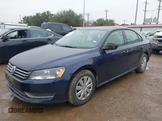 2012 Volkswagen Passat S w/Appearance with VIN 1VWAP7A31CC043277, listed as a IAAI auction lot 41456953 with 93,884 mi miles. Bid and sale history available at carsss.com. Image 2.