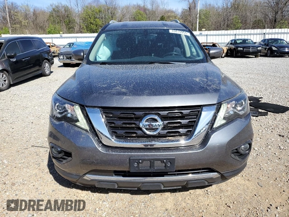 2019 Nissan Pathfinder SV with VIN 5N1DR2MM2KC576881, listed as a Copart auction lot 49815955 with 164,875 mi miles and Salvage title. Bid and sale history available at DreamBid. Image 5.