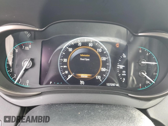 2014 Buick LaCrosse with VIN 1G4GA5G33EF110517, listed as a Copart auction lot 85330474 with 137,297 mi miles and Salvage title. Bid and sale history available at DreamBid. Image 9.