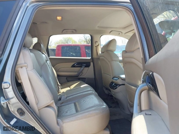 2008 Acura MDX Tech Pkg with VIN 2HNYD28398H504923, listed as a IAAI auction lot 41993095 with 262,871 mi miles. Bid and sale history available at carsss.com. Image 8.