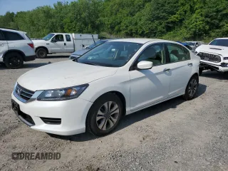 2013 Honda Accord LX z VIN 1HGCR2F39DA222215, wystawiony jako Copart lot #59674775 z przebiegiem 133 821 mil mil oraz Szkoda całkowita • Salvage title. Historia ofert i sprzedaży dostępna na DreamBid. Obrazek 1.