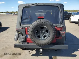 1998 Jeep Wrangler SE with VIN 1J4FY29P3WP795330, listed as a Copart auction lot 50800395 with 93,645 mi miles and Salvage Title. Bid and sale history available at carsss.com. Image 6.