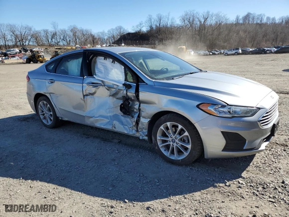 2020 Ford Fusion Hybrid SE with VIN 3FA6P0LU7LR197330, listed as a Copart auction lot 48462095 with 79,532 mi miles and Salvage Title. Bid and sale history available at carsss.com. Image 4.