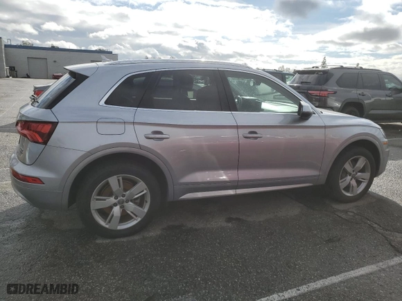2018 Audi Q5 Premium Plus with VIN WA1BNAFY1J2107507, listed as a Copart auction lot 48763155 with 52,488 mi miles and Salvage Title. Bid and sale history available at carsss.com. Image 3.