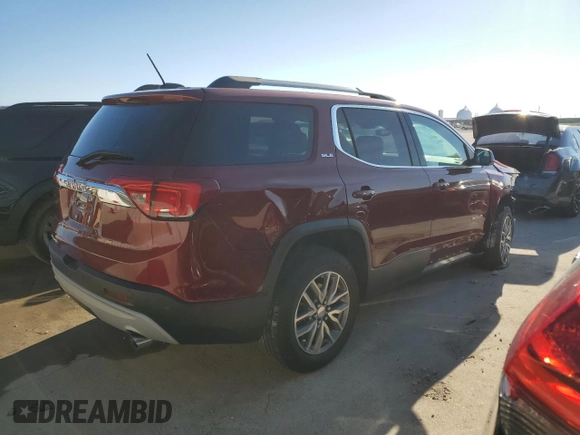 2018 GMC Acadia SLE z VIN 1GKKNLLS0JZ124148, wystawiony jako Copart lot #42718525 z przebiegiem 53 407 mil mil oraz Szkoda całkowita • Salvage title. Historia ofert i sprzedaży dostępna na DreamBid. Obrazek 3.
