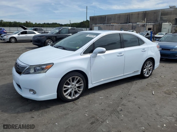 2010 Lexus HS 250h with VIN JTHBB1BAXA2037222, listed as a Copart auction lot 70085204 with 222,923 mi miles and Salvage Title. Bid and sale history available at carsss.com. Image 1.