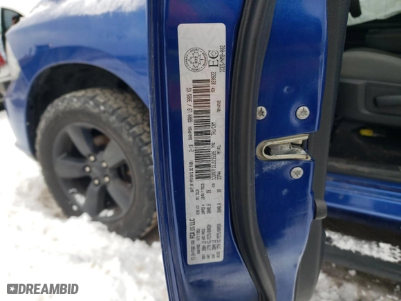 2018 Ram 1500 Express with VIN 1C6RR7FG3JS235385, listed as a Copart auction lot 78822804 with 0 mi miles and Non Repairable. Bid and sale history available at carsss.com. Image 12.