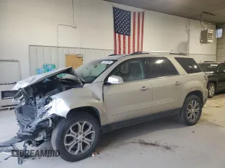2014 GMC Acadia SLT with VIN 1GKKRRKD9EJ108500, listed as a Copart auction lot 43567395 with 134,442 mi miles and Salvage Title. Bid and sale history available at carsss.com. Image 1.