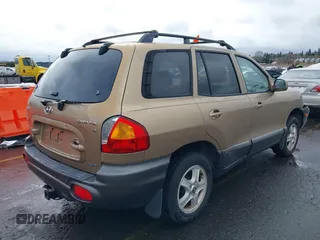 2003 Hyundai Santa Fe GLS with VIN KM8SC73D63U350345, listed as a IAAI auction lot 41841877 with 109,764 mi miles. Bid and sale history available at carsss.com. Image 4.
