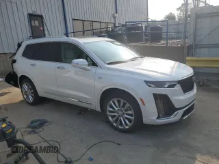 2020 Cadillac XT6 AWD Premium Luxury with VIN 1GYKPDRS6LZ117026, listed as a Copart auction lot 59591825 with 55,515 mi miles and Non repairable. Bid and sale history available at DreamBid. Image 4.
