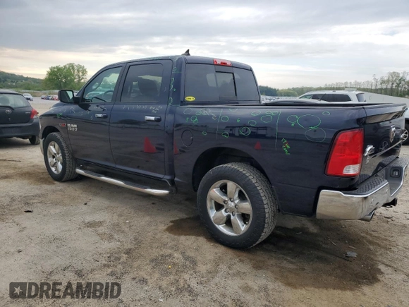 2017 Ram 1500 Big Horn with VIN 1C6RR7LM1HS875308, listed as a Copart auction lot 56384805 with 134,132 mi miles and Clean title. Bid and sale history available at DreamBid. Image 2.