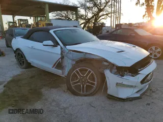 2022 Ford Mustang GT Premium with VIN 1FATP8FFXN5109133, listed as a Copart auction lot 84616234 with 28,163 mi miles and Salvage title. Bid and sale history available at DreamBid. Image 4.