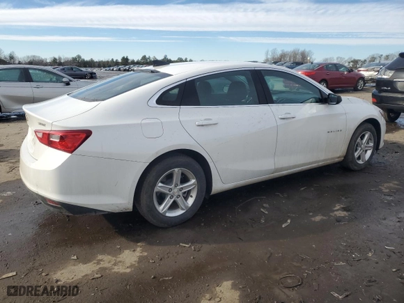 2023 Chevrolet Malibu LS with VIN 1G1ZB5ST4PF250296, listed as a Copart auction lot 45238655 with 21,801 mi miles and Clean Title. Bid and sale history available at carsss.com. Image 3.