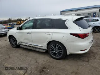 2017 Infiniti QX60 with VIN 5N1DL0MM5HC530475, listed as a Copart auction lot 50774405 with 146,553 mi miles and Salvage Title. Bid and sale history available at carsss.com. Image 2.