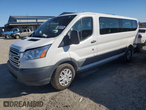 2016 Ford Transit XL with VIN 1FBZX2ZM5GKA60900, listed as a Copart auction lot 46841675 with 144,821 mi miles and Salvage title. Bid and sale history available at DreamBid. Image 1.