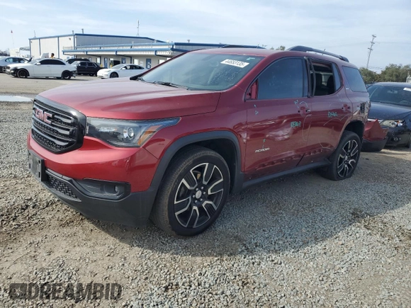 2019 GMC Acadia SLT with VIN 1GKKNMLA7KZ218025, listed as a Copart auction lot 44653135 with 93,775 mi miles and Salvage title. Bid and sale history available at DreamBid. Image 1.