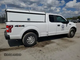 2020 Ford F-150 XL with VIN 1FTFX1E4XLKE08702, listed as a Copart auction lot 46956495 with 127,643 mi miles and Non Repairable. Bid and sale history available at carsss.com. Image 3.