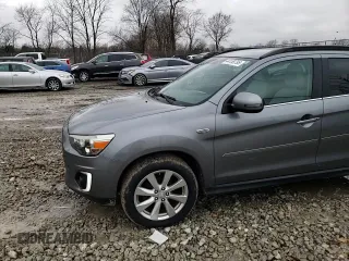 2015 Mitsubishi Outlander Sport 2.4 GT with VIN 4A4AP4AW9FE032783, listed as a Copart auction lot 44136795 with 73,887 mi miles and Salvage Title. Bid and sale history available at carsss.com. Image 12.