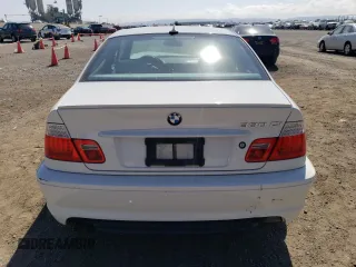 2005 BMW 3 Series 330Ci with VIN WBABD53475PL17407, listed as a Copart auction lot 76088604 with 157,055 mi miles and Salvage Title. Bid and sale history available at carsss.com. Image 6.