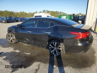 2017 Nissan Maxima SV with VIN 1N4AA6AP8HC413025, listed as a Copart auction lot 86098434 with 125,527 mi miles and Salvage Title. Bid and sale history available at carsss.com. Image 2.
