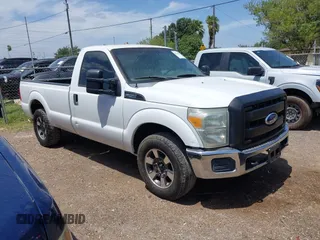 2011 Ford F-250 XL with VIN 1FTBF2A64BEC40454, listed as a IAAI auction lot 42759633 with 266,377 mi miles and . Bid and sale history available at DreamBid. Image 1.