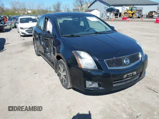 2012 Nissan Sentra SR with VIN 3N1AB6APXCL622371, listed as a IAAI auction lot 42092611 with 109,086 mi miles and . Bid and sale history available at DreamBid. Image 1.