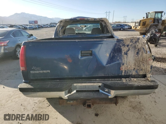 1996 GMC Sierra 1500 z VIN 2GTEK19R1T1537881, wystawiony jako Copart lot #48440055 z przebiegiem 1 715 126 mil mil oraz Szkoda całkowita • Salvage title. Historia ofert i sprzedaży dostępna na DreamBid. Obrazek 6.