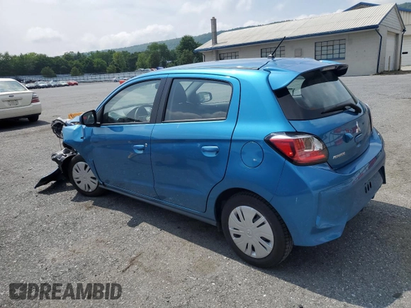 2024 Mitsubishi Mirage ES z VIN ML32AUHJ8RH017169, wystawiony jako Copart lot #60427485 z przebiegiem 9 272 mil mil oraz Nie do naprawy • Non repairable. Historia ofert i sprzedaży dostępna na DreamBid. Obrazek 2.