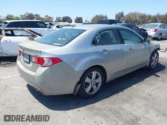 2010 Acura TSX with VIN JH4CU2F67AC028241, listed as a IAAI auction lot 42250836 with 196,841 mi miles and . Bid and sale history available at DreamBid. Image 4.