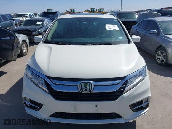 2019 Honda Odyssey Elite with VIN 5FNRL6H99KB091617, listed as a IAAI auction lot 41719807 with 93,775 mi miles and . Bid and sale history available at DreamBid. Image 13.